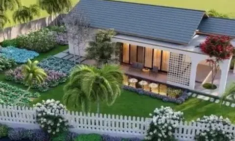 10 mẫu nhà vườn đẹp như khu nghỉ dưỡng