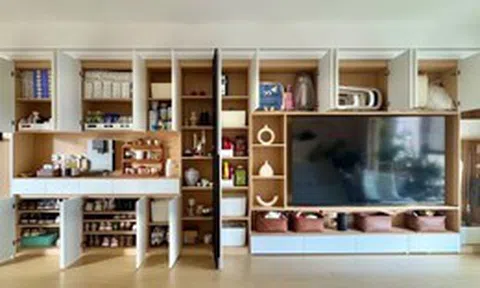 Cãi nhau vì đóng quá nhiều tủ, 3 năm sau người vợ thừa nhận: Nhà gọn hay bừa phụ thuộc vào chỗ chứa đồ
