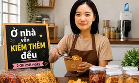 5 mô hình làm thêm tại nhà giúp tăng thu nhập mà không cần thuê mặt bằng: Chi phí thấp, dễ bắt đầu, phù hợp người bận rộn