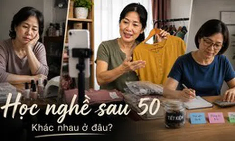 Ở tuổi 50, 3 người phụ nữ cùng học nghề để kiếm thêm: Người thu 6 triệu/tháng, người mất 15 triệu - khác biệt nằm ở đâu?