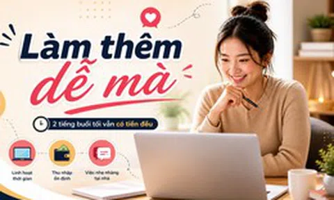 5 việc làm thêm buổi tối dưới 2 tiếng, phù hợp phụ nữ bận rộn nhưng vẫn có tiền đều