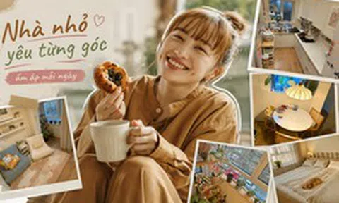 Chi 108 triệu đồng cải tạo căn hộ 42m²: Gia đình 3 người bỏ hẳn 1 phòng ngủ để đổi lấy điều nhiều người ở chung cư đang thiếu