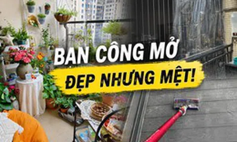 Tôi từng nghĩ ban công mở sẽ đẹp và chill hơn rất nhiều - cho đến khi sống chưa đầy 1 năm đã muốn làm lại từ đầu: Đây là sai lầm nhiều gia đình đang mắc khi sửa nhà