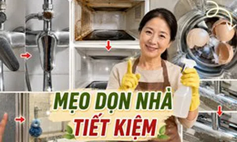 Tôi phục mẹ mình sát đất: Chỉ vài nguyên liệu rẻ tiền mà làm sạch đồ bếp, nhà tắm như mới