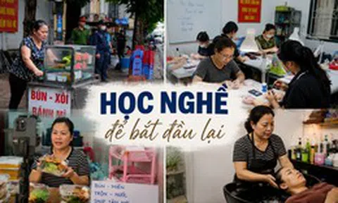 Khi vỉa hè không còn là nơi mưu sinh dễ dàng: Nhiều lao động bắt đầu học nghề ngắn hạn để đổi hướng