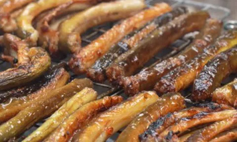 Sản vật trời ban nhìn giống lươn, đem nướng hay om củ chuối đều ngon