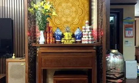 Lời khuyên với những nhà đang dùng tủ thờ
