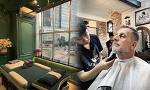 Khách Tây "nghiện" đi cắt tóc ở Việt Nam, định vào 15 phút nhưng 2 tiếng sau mới chịu ra