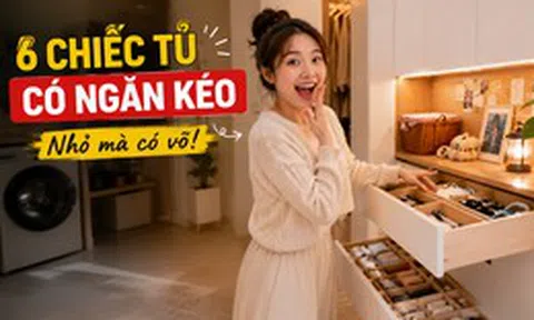 Chồng tôi nhất quyết lắp thêm ngăn kéo vào 6 chiếc tủ này, sau 6 tháng sử dụng, chúng hữu ích đến nỗi tôi muốn khóc vì sung sướng
