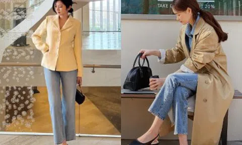 Không chỉ có giày cao gót, 4 kiểu này giúp nàng công sở tôn dáng lại ghi điểm thanh lịch tuyệt đối