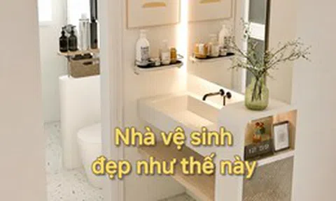 Vợ tôi nhất quyết chuyển chậu rửa mặt ra ngoài phòng tắm, đến khi dọn vào ở mới thấy đây là quyết định sáng suốt nhất khi làm nhà