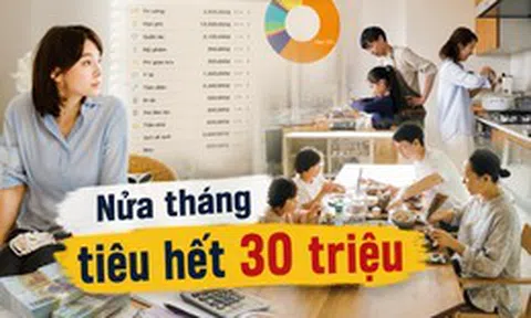 "Nửa tháng đã tiêu hết 30 triệu": Mẹ 3 con than trời vì không biết siết khoản nào, dân tình thi nhau vào "hiến kế"