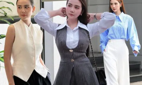 Mỹ nhân phim giờ vàng VTV diện đồ công sở chuẩn "sách mẫu" mặc đẹp: Chị em 30+ xem xong chỉ muốn học theo ngay