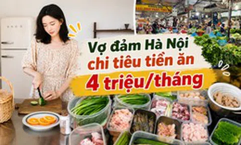 Gia đình Hà Nội thu nhập 50 triệu đồng/tháng nhưng chỉ chi chưa đến 20 triệu: Bí quyết nằm ở khoản tiền chợ 4 triệu khiến nhiều người bất ngờ