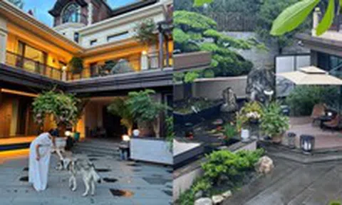 "Công viên" trong nhà, rạp chiếu phim 770 triệu: Cảm giác sống trong biệt thự 1000m2 là thế này sao?