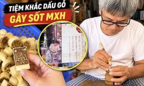 Đi tìm tiệm khắc dấu gỗ đang gây chú ý trên MXH: Hóa ra tiệm đã từng lên hẳn báo nước ngoài nhờ sự độc đáo