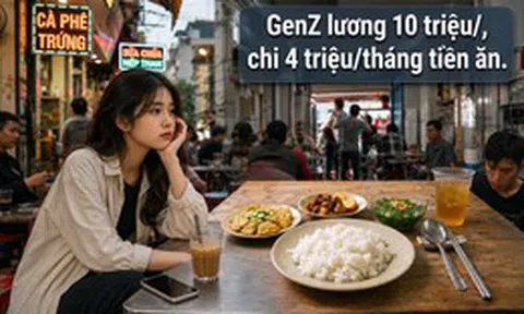 Gen Z lương 10 triệu/tháng gây tranh luận vì chi 4 triệu tiền ăn: Người bảo quá tay, người nói "ăn còn không đủ thì lấy gì đi làm?"
