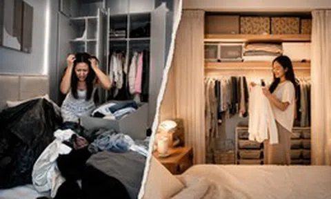 Tôi mất 3 năm dọn dẹp tủ quần áo, nhìn từng túi đồ bị bỏ đi mới hiểu vì sao càng mua nhiều càng thấy không có gì để mặc