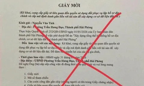 Công an cảnh báo thủ đoạn giả mạo “Giấy mời” về đất đai để lừa cài mã độc, chiếm đoạt tiền