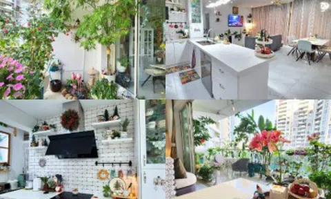 Rời nhà đất lên chung cư, cặp vợ chồng U60 chi 300 triệu sửa ngôi nhà ngập sắc xanh, khu vườn ban công xịn sò