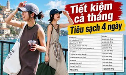 “Tôi đã dành cả tháng để tiết kiệm, rồi tiêu sạch trong 4 ngày”: Bảng chi tiêu khiến cô gái 28 tuổi thay đổi cách lập quỹ du lịch