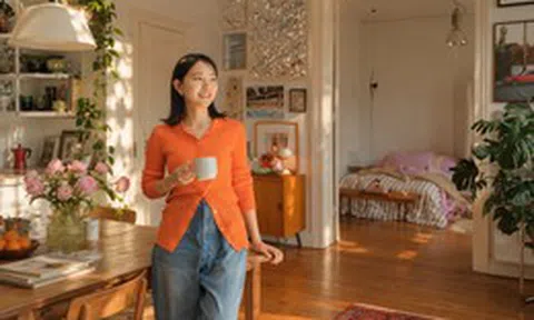 Nhìn căn nhà 88m² của người phụ nữ độc thân mới thấy: Muốn nâng chất lượng sống, không nhất thiết phải nâng mức chi tiêu