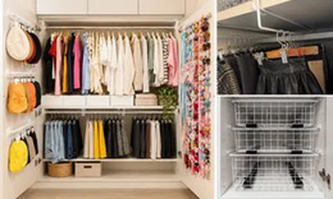 9 mẹo sắp xếp tủ quần áo của cư dân mạng: Có những cách đơn giản đến mức xem xong chỉ muốn về làm ngay