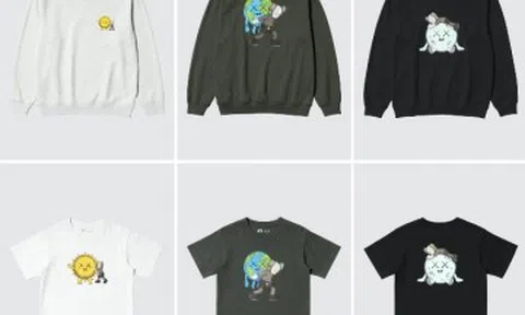 UNIQLO chính thức ra mắt các thiết kế mới trong BST KAWS UNIVERSE