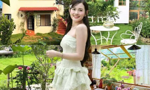 Nghỉ việc văn phòng ở nhà chăm con, mẹ 9X chi 900 triệu xây nhà vườn 1000m2 ở Vĩnh Long đẹp như cổ tích