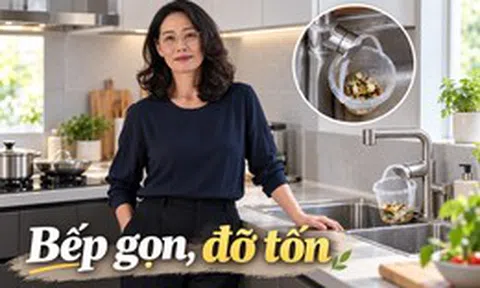 Nhìn căn bếp của mẹ tôi mới hiểu: Nhà gọn không phải vì mua nhiều đồ, 6 cách này gần như chẳng tốn một xu