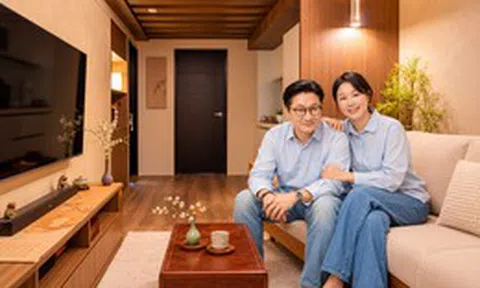 Căn hộ 46m² xuống cấp của đôi vợ chồng trung niên được cải tạo thành không gian 3 phòng: Cách tận dụng từng mét vuông khiến nhiều người bất ngờ