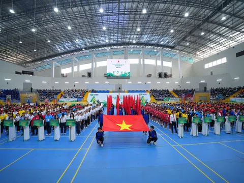 Học sinh 30 đoàn thể thao cùng tranh tài tại sân chơi toàn quốc