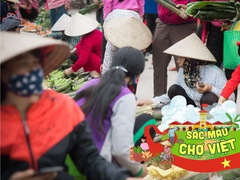 Phiên chợ quê hiếm hoi còn sót lại giữa lòng Thái Bình, bán toàn thức quà mà thành phố không thể có