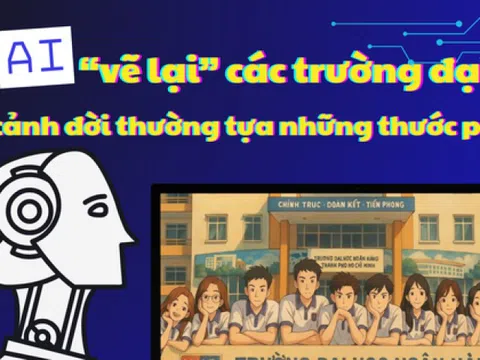 Gen Z tranh luận khi AI “vẽ lại" các trường Đại học: Kẻ khen đẹp, người phản đối