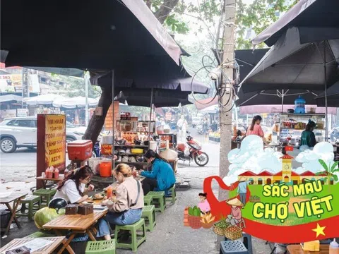 Sinh viên không ai không biết khu chợ này - "thiên đường ẩm thực" nổi tiếng và sầm uất bậc nhất Thủ đô