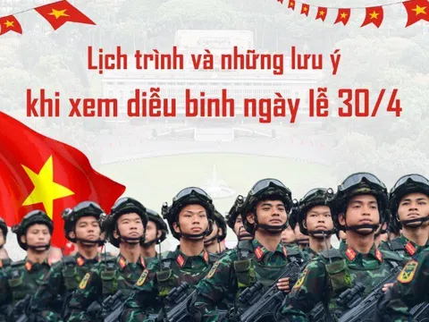 1 ngày sống trọn trong “giai điệu” tự hào, sáng xem diễu binh, tối xem trình diễn pháo hoa nhân dịp 30/4
