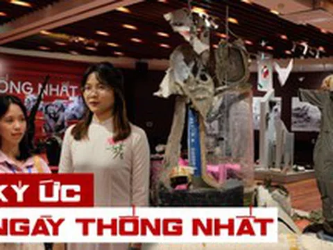 Xúc động những kỷ vật gắn với ký ức ngày thống nhất của quân dân Thủ đô đang trưng bày tại Bảo tàng Hà Nội