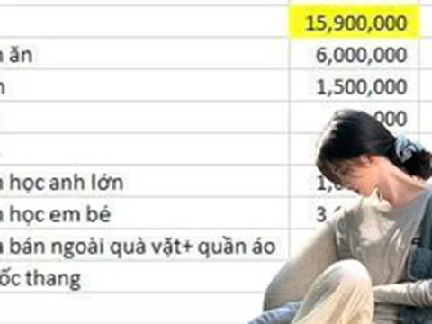 Tiết kiệm được 20 triệu nhưng nợ 570 triệu, bảng chi tiêu của cặp vợ chồng khiến nhiều người lắc đầu: Cắt giảm nữa chắc chỉ có nước nhịn ăn…