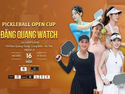 Đăng Quang Watch tạo dấu ấn với giải Pickleball đẳng cấp nhất 2025 – Giải thưởng hơn 2 tỷ đồng