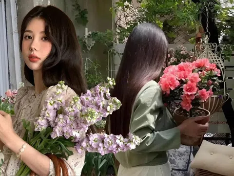 Góc sân nhỏ gây sốt: Ngập tràn hoa lá, đẹp như tiên cảnh khiến cư dân mạng thốt lên “không thể là ảnh dàn dựng!”