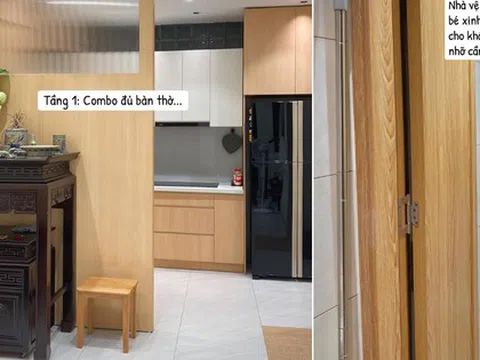 Trần đời chưa từng thấy: Bàn thờ đặt sát bếp cạnh toilet, chủ nhà bị dân mạng hỏi dồn "có sợ gia tiên phật ý không?"!
