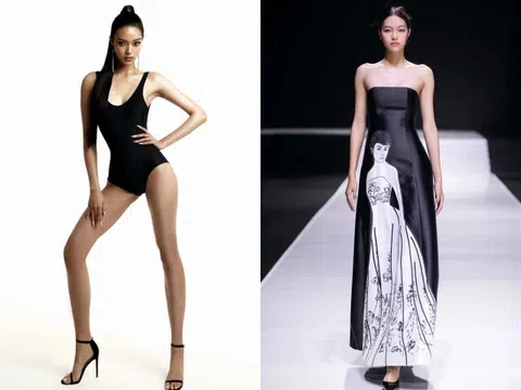 Cô gái 2k5 cao 1m84 với visual đậm nét Á Đông như Hoa hậu, được dự đoán chiến thắng Vietnam’s Next Top Model 2025