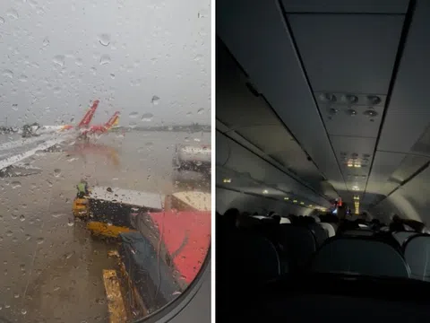 Đi Đà Nẵng đúng đợt bão Bualoi, khách Việt hết hồn: "Máy bay vừa hạ cánh lại lao lên trời, hành khách run bần bật"