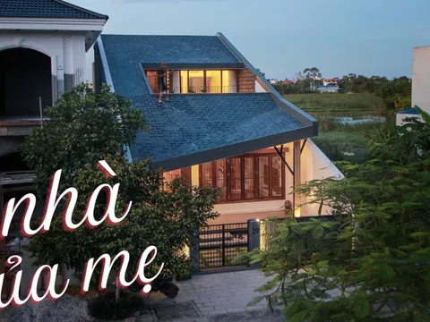 10 năm xa mẹ và món quà khiến ai cũng lặng người: Con trai xây căn nhà nhỏ gom lại cả một đời yêu thương