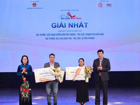 Trao giải cuộc thi "Ấn tượng Du lịch Việt Nam": Lan tỏa vẻ đẹp Việt Nam qua "lăng kính số"