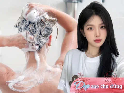 Nên cúi xuống hay ngửa ra sau khi gội đầu? Đây là cách gội giúp tóc mỏng thưa ngày càng dày bồng bềnh