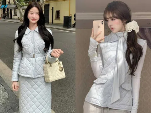 Mốt áo phao phong cách "tiểu thư tài phiệt"