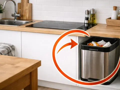 Cuối năm, bếp đặt sai 1 thứ rất dễ “thoát khí tiền” - nhà càng gọn càng dễ mắc