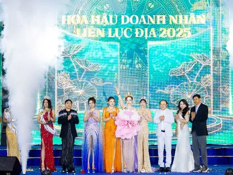 Tỏa sáng tại Quảng trường Đại Đoàn Kết, thí sinh Nguyễn Thị Tâm trở thành Tân Hoa hậu Doanh nhân Liên Lục Địa