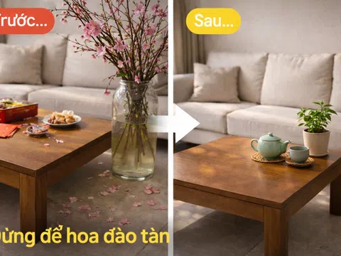 Mùng 5 Tết: Đừng để hoa đào tàn làm nhà nặng năng lượng